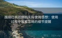 围绕红桃视频的实际使用感想：使用过程中容易忽略的细节提醒