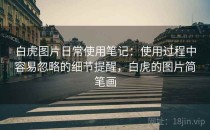 白虎图片日常使用笔记：使用过程中容易忽略的细节提醒，白虎的图片简笔画