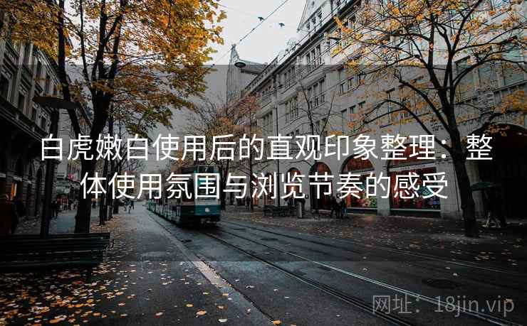 白虎嫩白使用后的直观印象整理:整体使用氛围与浏览节奏的感受 第2张 白虎嫩白使用后的直观印象整理:整体使用氛围与浏览节奏的感受 第2张