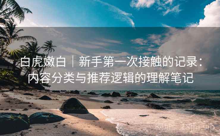 白虎嫩白|新手第一次接触的记录:内容分类与推荐逻辑的理解笔记 第1张 白虎嫩白|新手第一次接触的记录:内容分类与推荐逻辑的理解笔记 第1张