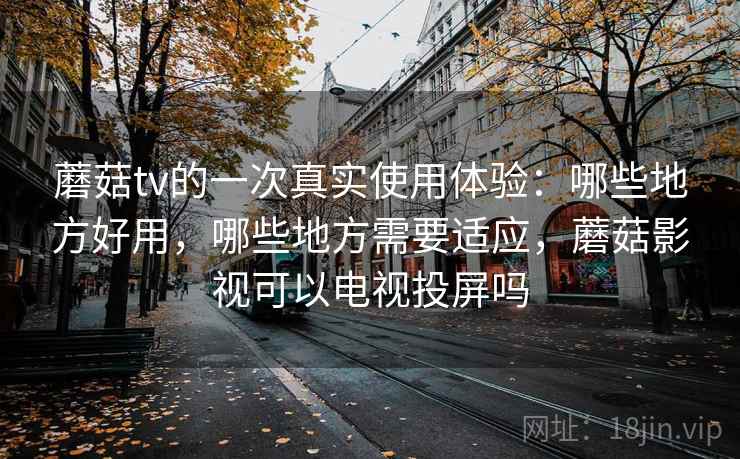 蘑菇tv的一次真实使用体验:哪些地方好用,哪些地方需要适应,蘑菇影视可以电视投屏吗 第2张 蘑菇tv的一次真实使用体验:哪些地方好用,哪些地方需要适应,蘑菇影视可以电视投屏吗 第2张