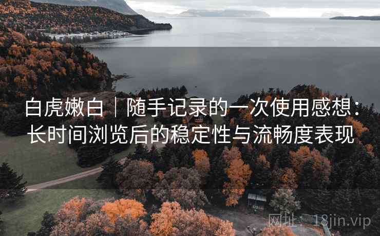 白虎嫩白｜随手记录的一次使用感想：长时间浏览后的稳定性与流畅度表现  第1张